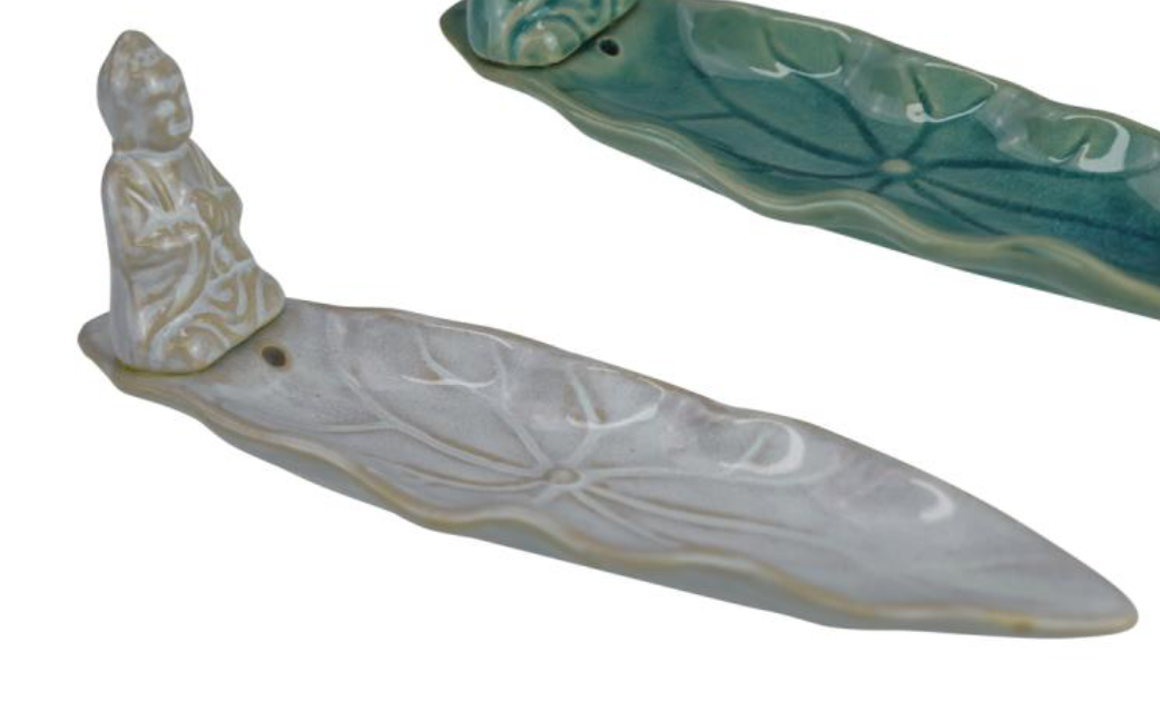 Ceramic Buddha Incense Stick Holder