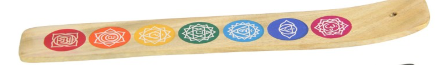 Wooden Chakra Flat Ash Catcher